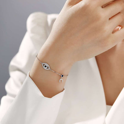 [Luxe Jewels]Dainty Eye Shape Necklace