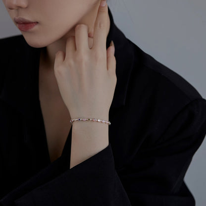 [Luxe Jewels]Sparkling Exquisite Round Cut Party Bracelet