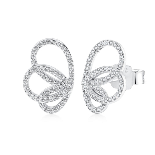 [Luxe Jewels]Exquisite Butterfly Shape Earrings