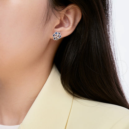 [Luxe Jewels]Exquisite Flower Shape Daily Earrings