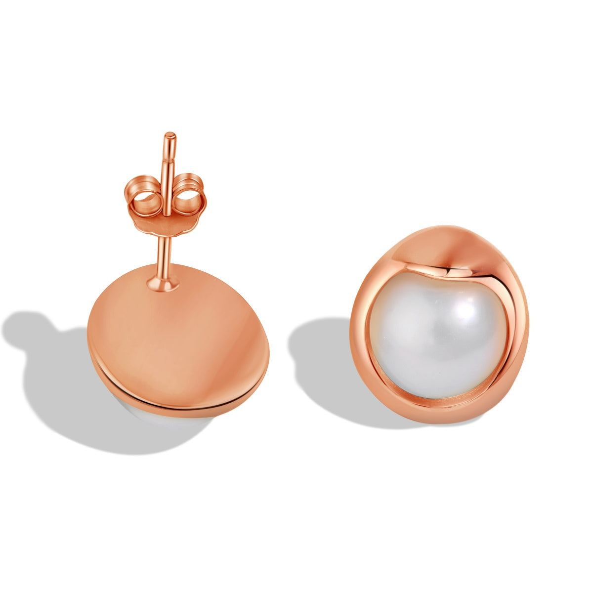 [Luxe Jewels]Dainty Bread Pearl Earrings