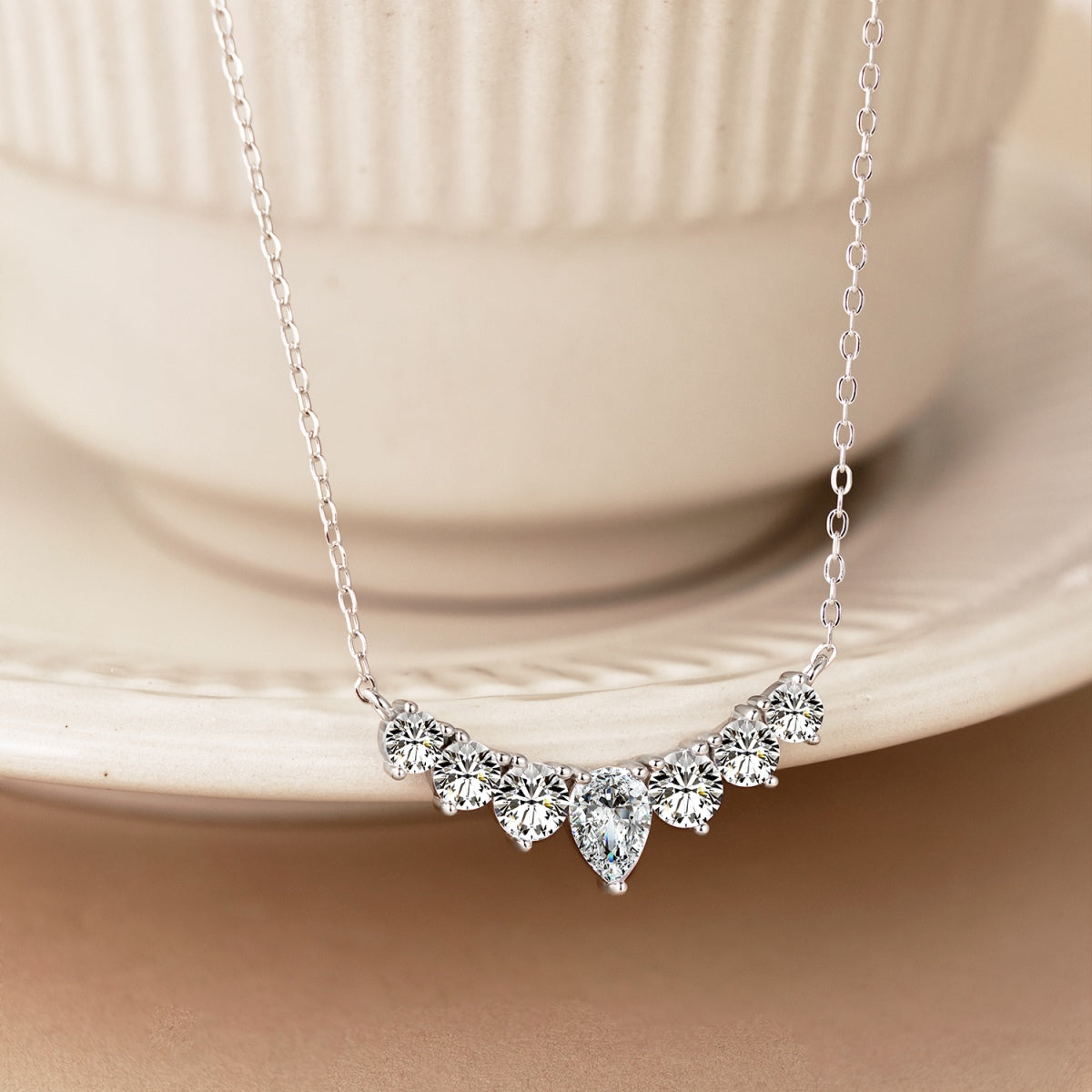 [Luxe Jewels]Dainty Colorful Heart Necklace