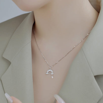 [Luxe Jewels]Unique Rainbow Star Necklace