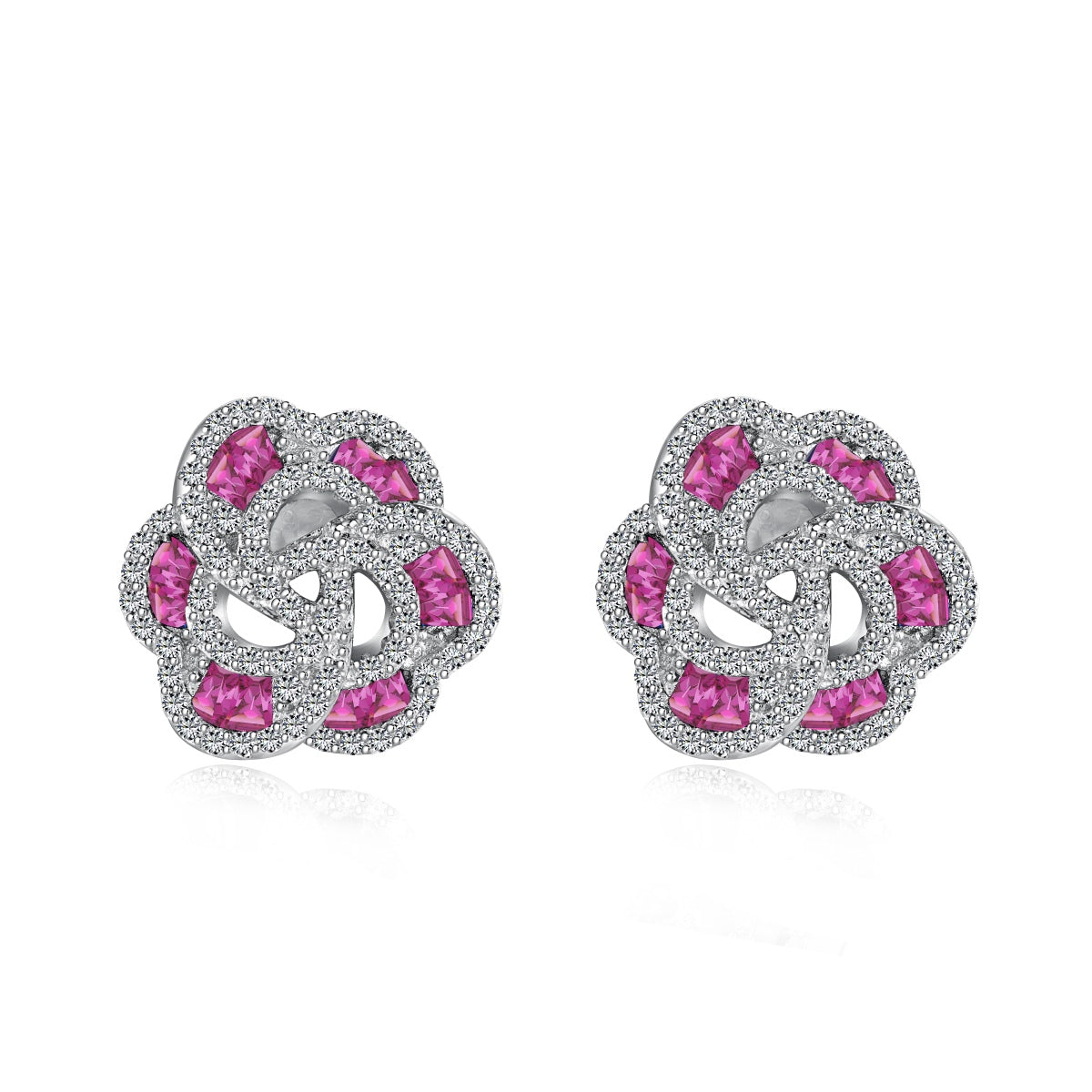 [Luxe Jewels]Exquisite Flower Shape Daily Earrings