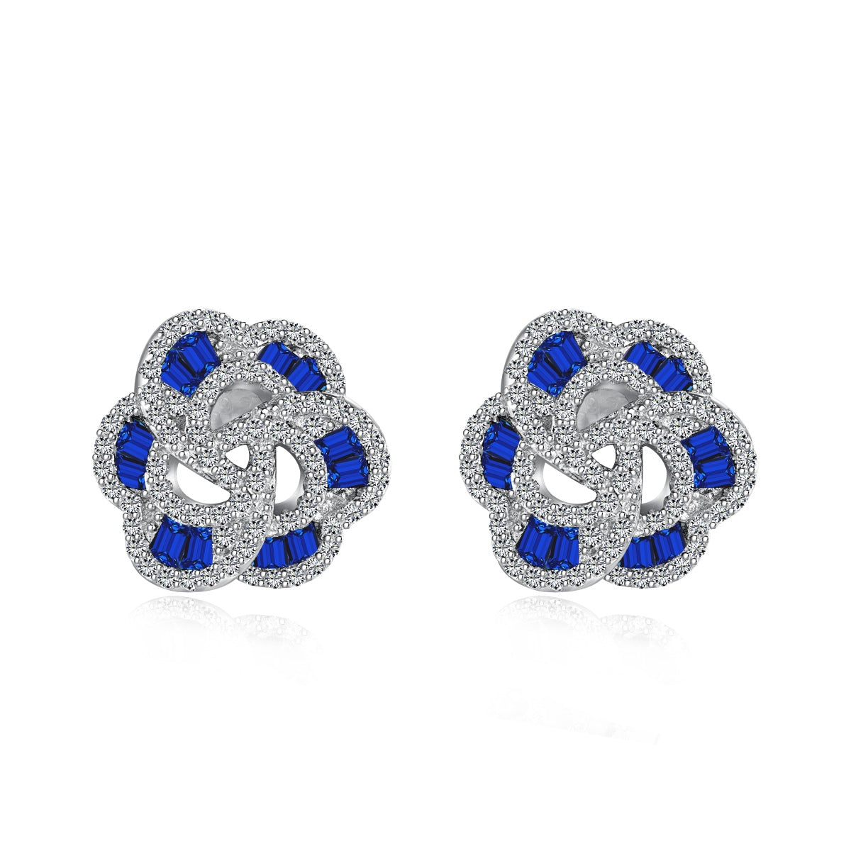 [Luxe Jewels]Exquisite Flower Shape Daily Earrings