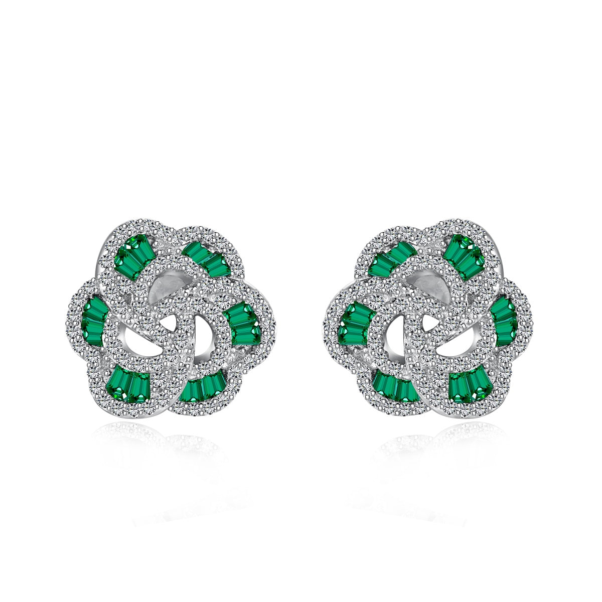 [Luxe Jewels]Exquisite Flower Shape Daily Earrings