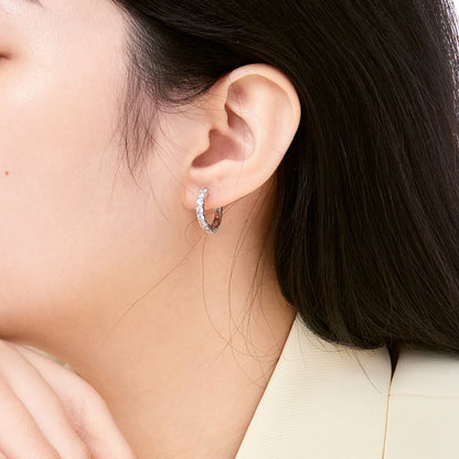 [Luxe Jewels]Radiant Colorful Round Cut Earrings