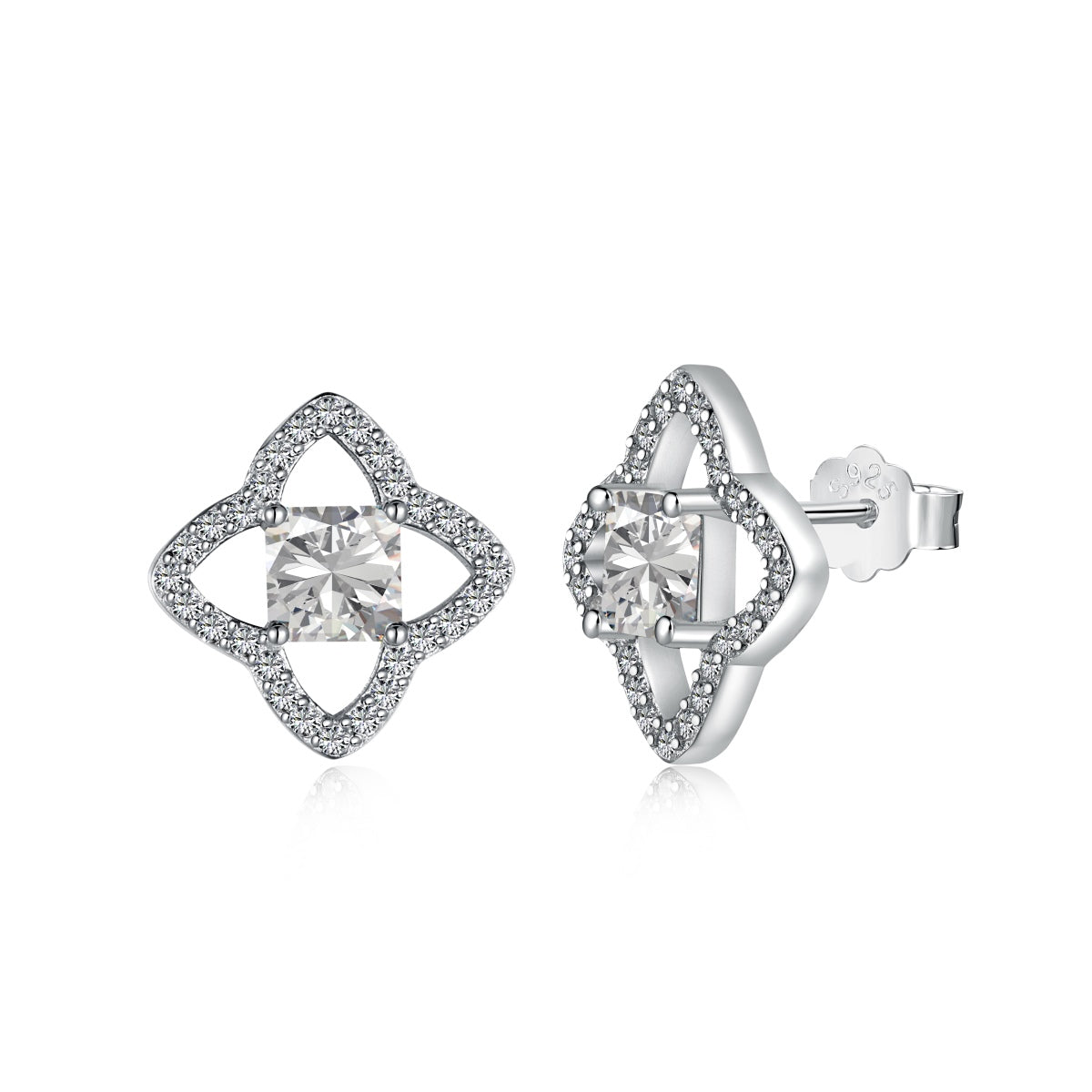 [Luxe Jewels]Elegant Star Shape Princess Cut Daily Earrings