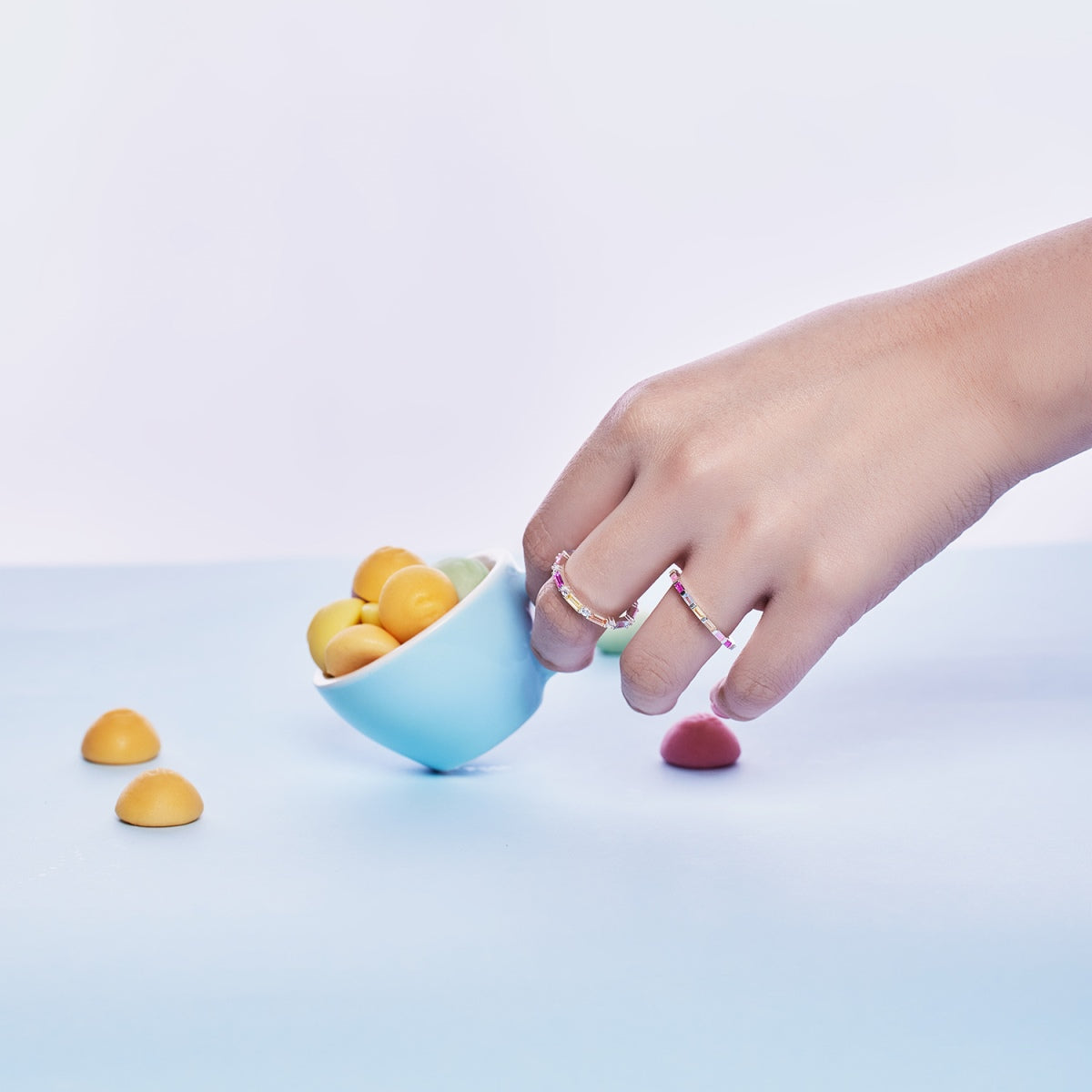 [Luxe Jewels]Lively In Shades Elegant Radiant Cut Daily Ring