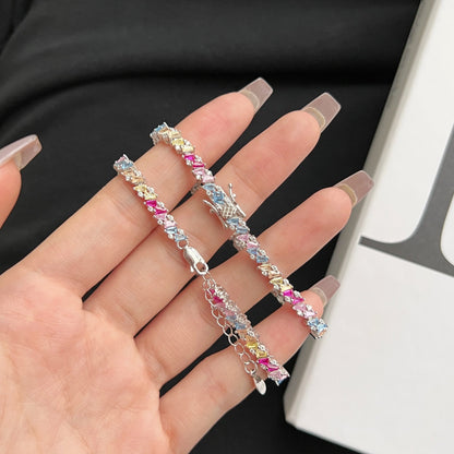 [Luxe Jewels]Ornate Sparkling Multi Cut Party Bracelet