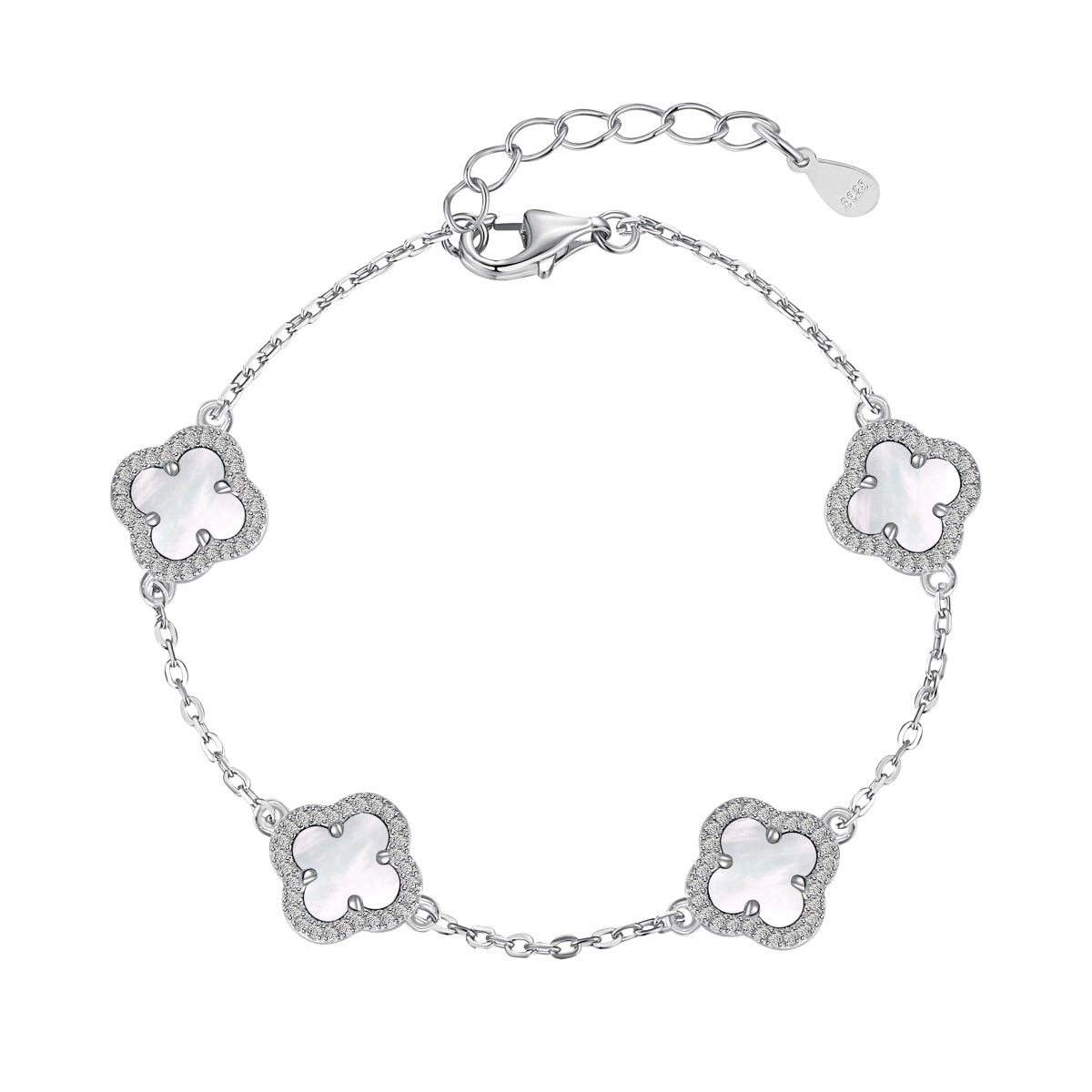 [Luxe Jewels]Four-Leaf Clover Exquisite Bracelet