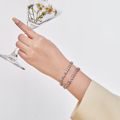 [MERA] Zierliches, exquisites Armband in Blumenform für den Alltag