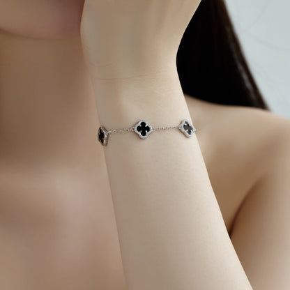 [Luxe Jewels]Four-Leaf Clover Exquisite Bracelet