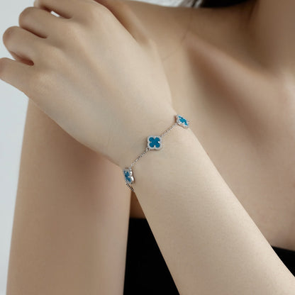 [Luxe Jewels]Four-Leaf Clover Exquisite Bracelet