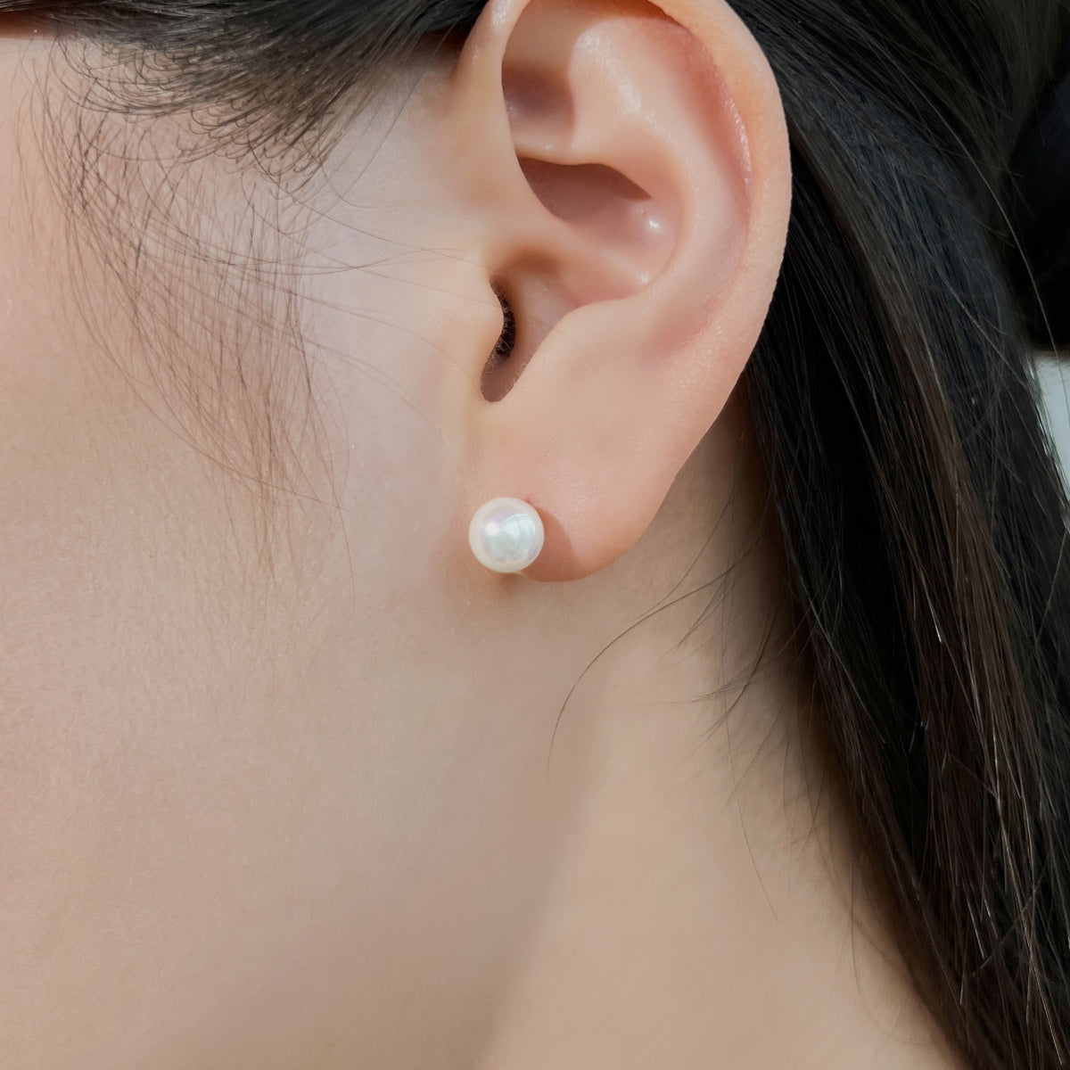 [Luxe Jewels]Delicate Pearl Earrings