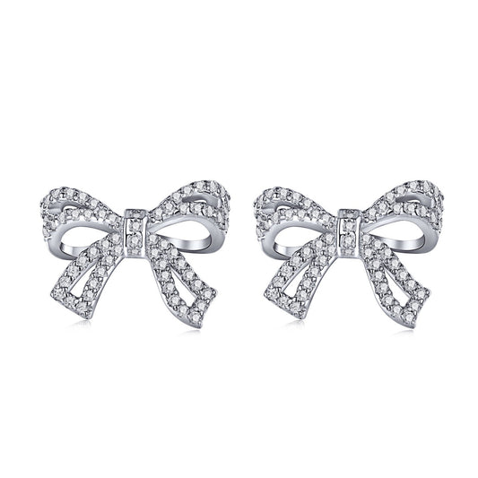 [Luxe Jewels]Dainty Bow Shape Earrings