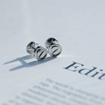 [Luxe Jewels]LOVE EARRINGS SILVER 10MM