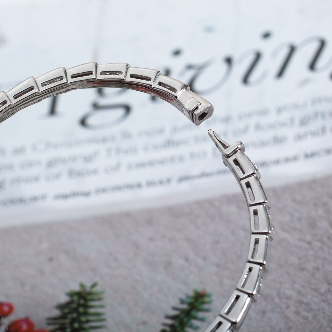 [Luxe Jewels]SERPENTI BRACELET SILVER DIAMOND