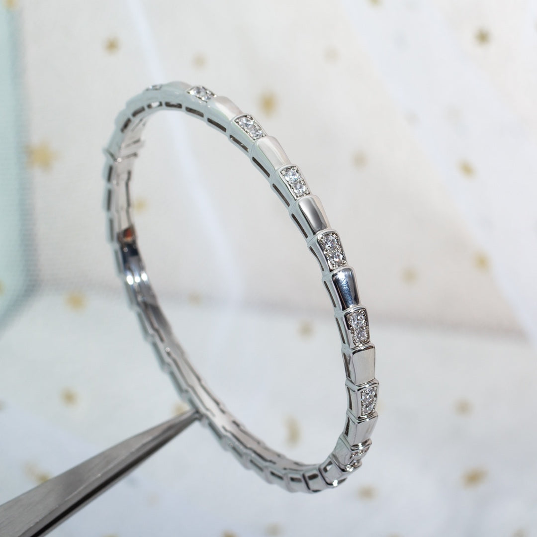 [Luxe Jewels]SERPENTI BRACELET SILVER DIAMOND