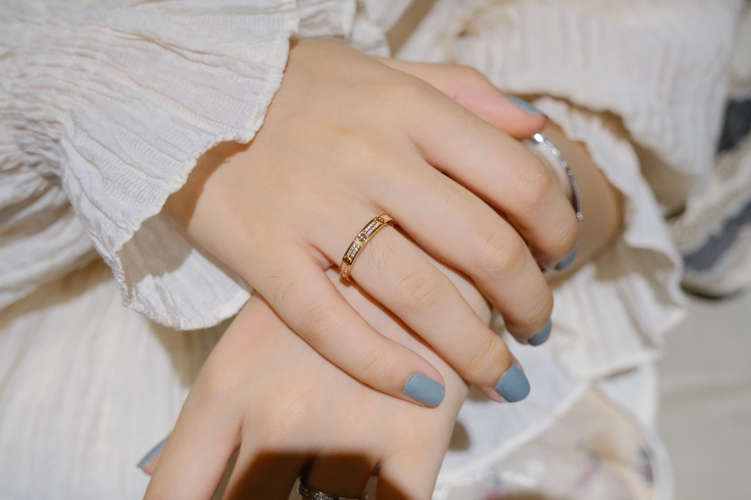 [Luxe Jewels]LOVE RING 2.65MM DIAMOND