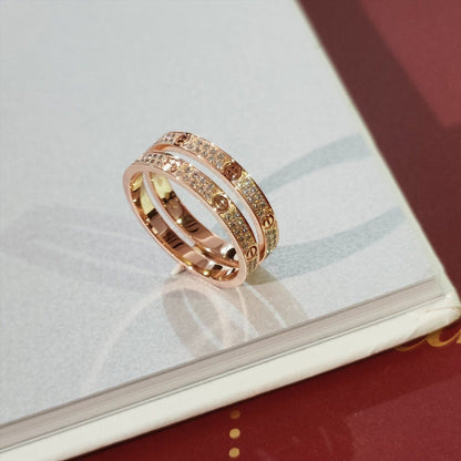 [Luxe Jewels]LOVE RING 2.65MM DIAMOND