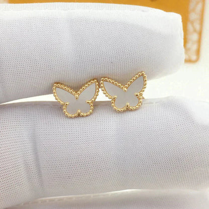 [Luxe Jewels]SWEET BUTTERFLY MOP EARSTUDS