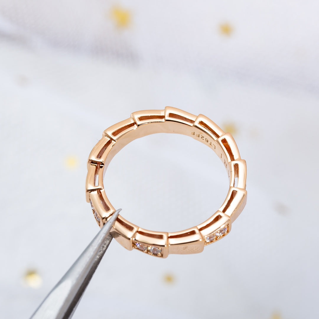 [MERA]SERPENTI RING ROSGOLD 3MM