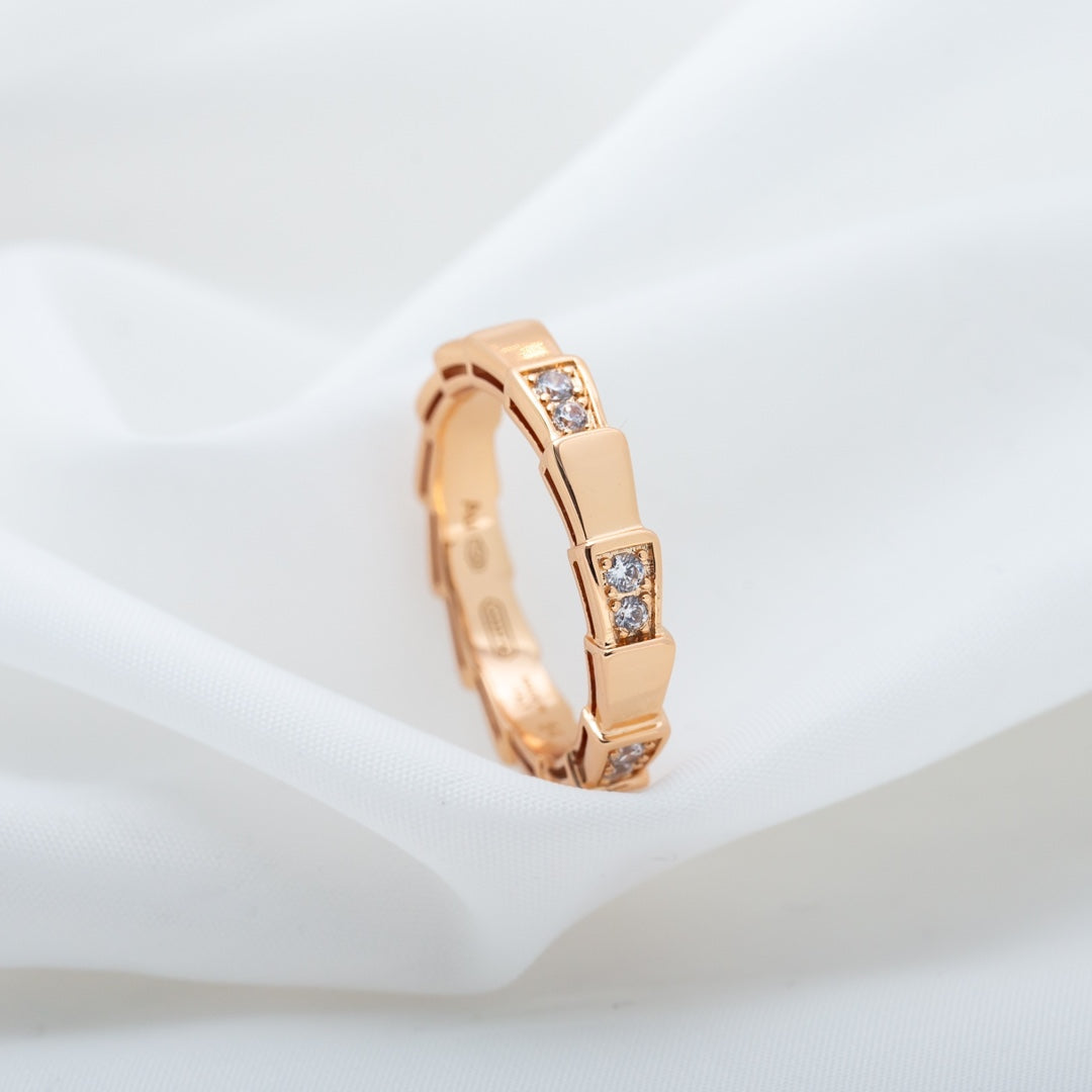 [MERA]SERPENTI RING ROSGOLD 3MM