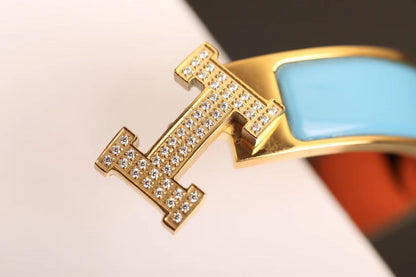 [Luxe Jewels]H CLOUD BLUE BRACELET GOLD DIAMOND