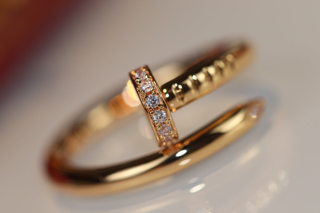 [Luxe Jewels]JUSTE RING 2.65MM GOLD DIAMOND