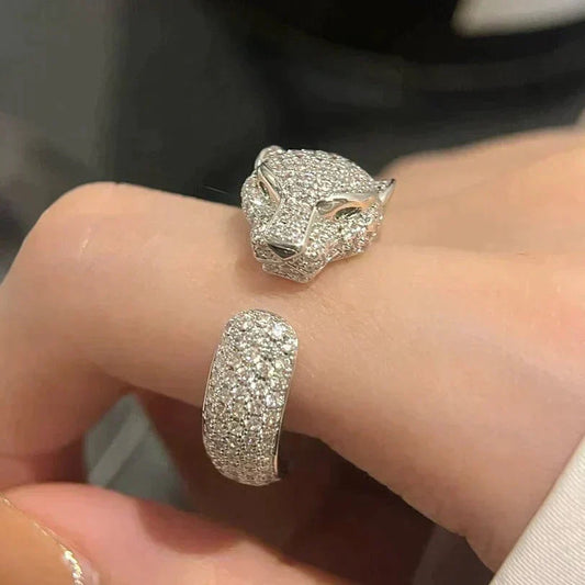 [Luxe Jewels]PANTHERE 5.5MM ALL DIAMOND RING