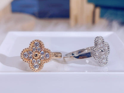 [Luxe Jewels]CLOVER DIAMOND RING