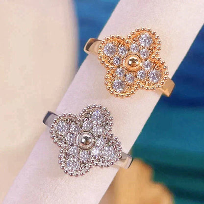 [Luxe Jewels]CLOVER DIAMOND RING