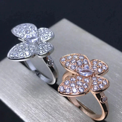 [Luxe Jewels]BUTTERFLY PINK GOLD DIAMOND RING