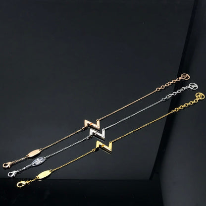 [Luxe Jewels]VOLT LV LOGO BRACELET