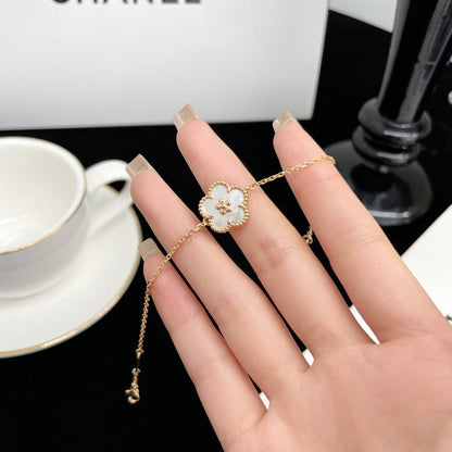 [Luxe Jewels]LUCKY SPRING ROSE GOLD MOP BRACELET