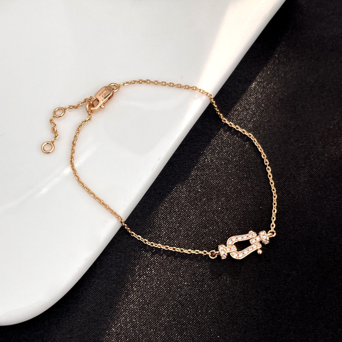 [Luxe Jewels]FORCE 10 SMALL CHAIN BRACELET