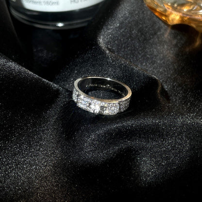 [Luxe Jewels]KELLY SILVER DIAMOND RING