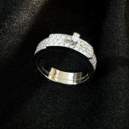 [Luxe Jewels]KELLY SILVER DIAMOND RING