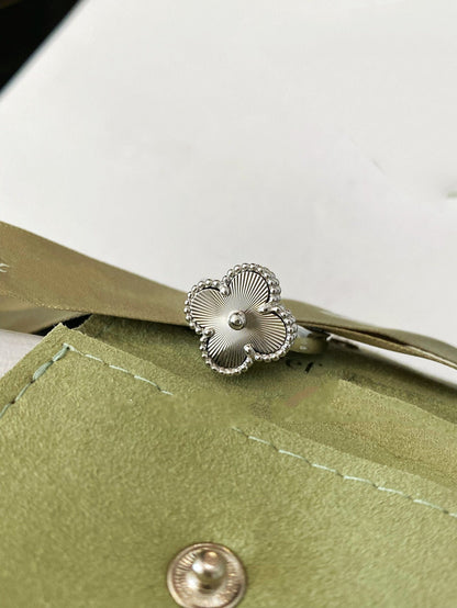 [Luxe Jewels]CLOVER SILVER RING