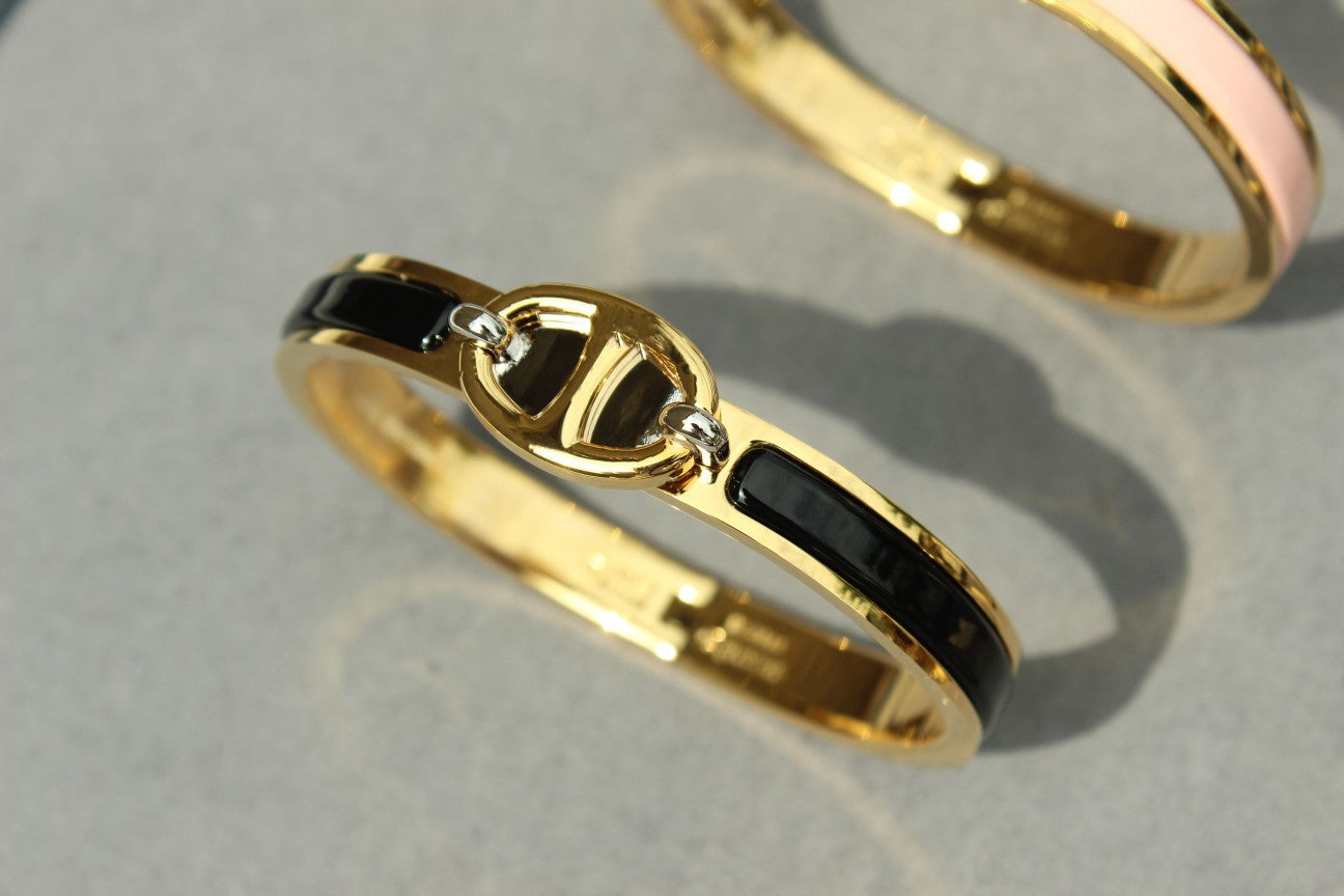 [Luxe Jewels]CLIC CHAINE GOLD BRACELET