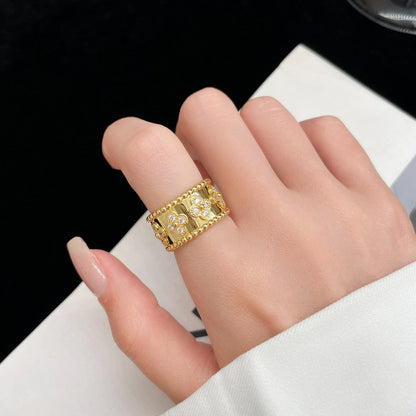 [Luxe Jewels]PERLEE DIAMOND LARGE RING