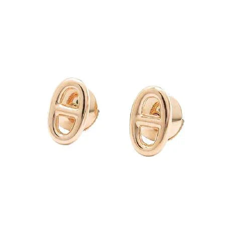 [Luxe Jewels]CHAINE SMALL EARRINGS GOLD AND SILVER