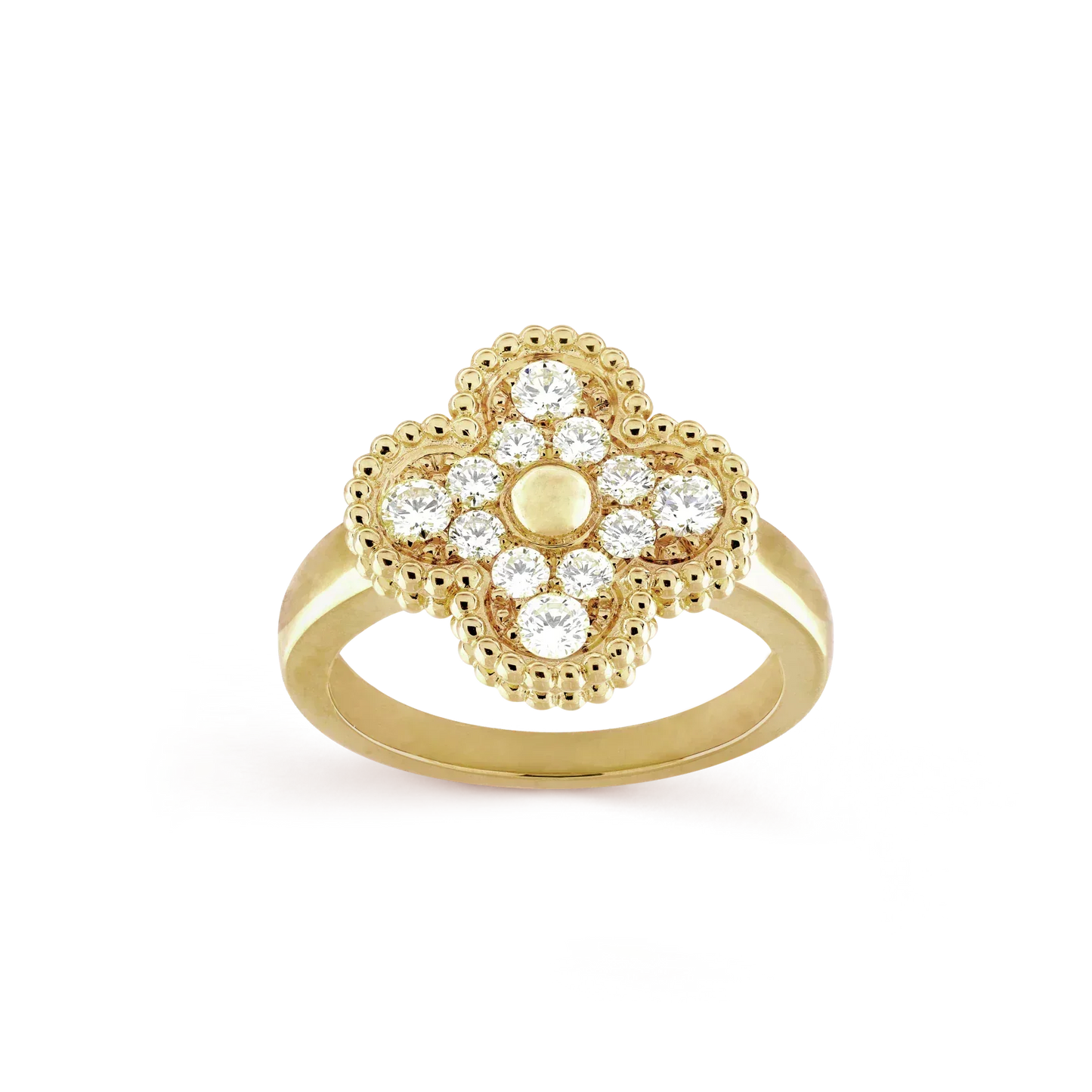 [Luxe Jewels]CLOVER DIAMOND RING