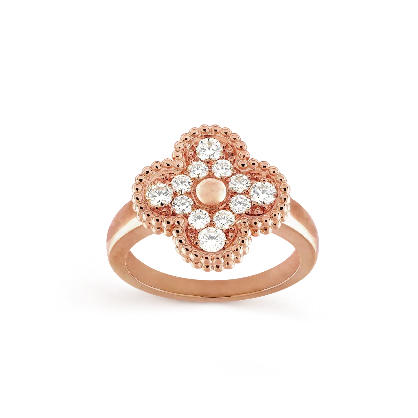 [Luxe Jewels]CLOVER DIAMOND RING