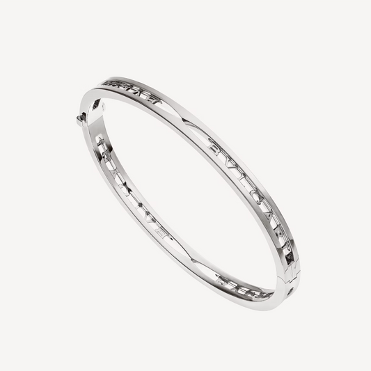 [Luxe Jewels]ZERO 1 SPIRAL LOGO SILVER BRACELET