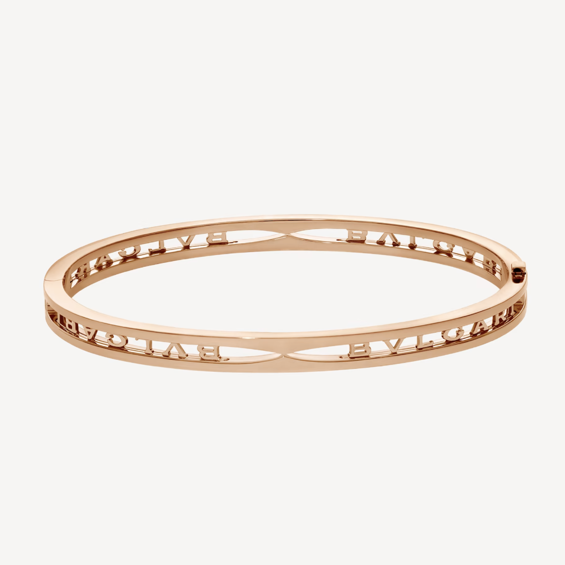 [Luxe Jewels]ZERO 1 SPIRAL LOGO PINK GOLD BRACELET