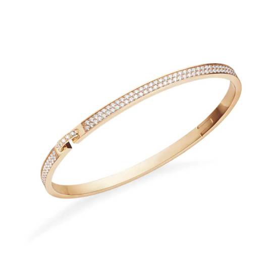 [Luxe Jewels]LIENS VIDENCE DIAMOND PAVED BRACELET