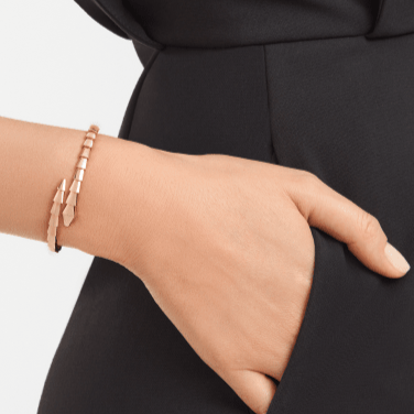 [Luxe Jewels]SERPENTI VIPER PINK GOLD BRACELET