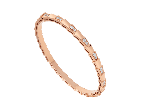 [Luxe Jewels]SERPENTI BRACELET PINK GOLD DIAMOND